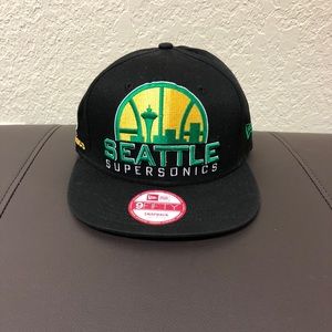 New Era Seattle Sonics Snapback